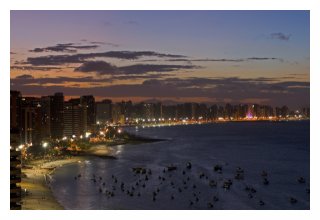 Beira Mar at night